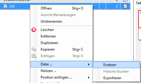 Externe Dateien (PDF) in einem Dokument ersetzten im FRILO Document Designer (FDD) | FRILO